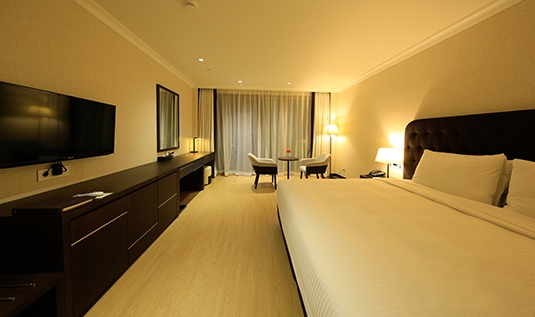 호텔-디럭스 (더블|트윈)-조식불포함